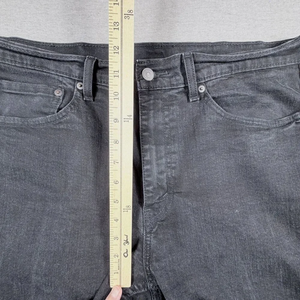 Levi's Men 36 X 30 Jeans Black Label Straight Leg Casual Outing Dance High Rise